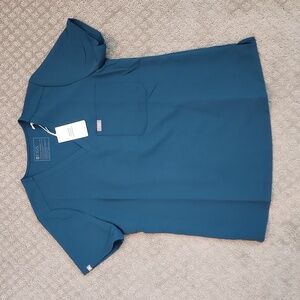 Brand new Caribbean Blue size M scrub top
